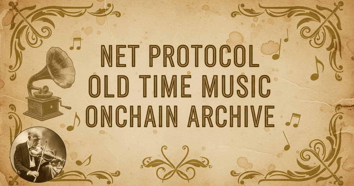 Onchain Fiddle Tune Archive